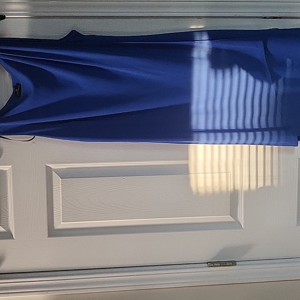 Blue dress